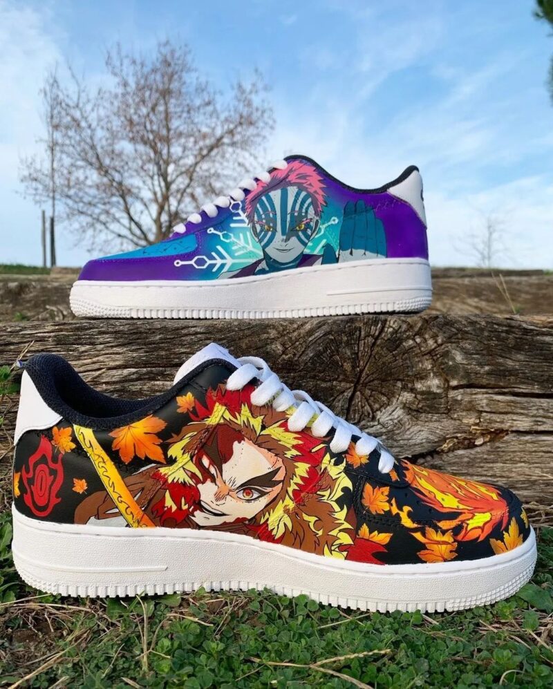 Demon Slayer Kimetsu no Yaiba Air Force 1 Custom