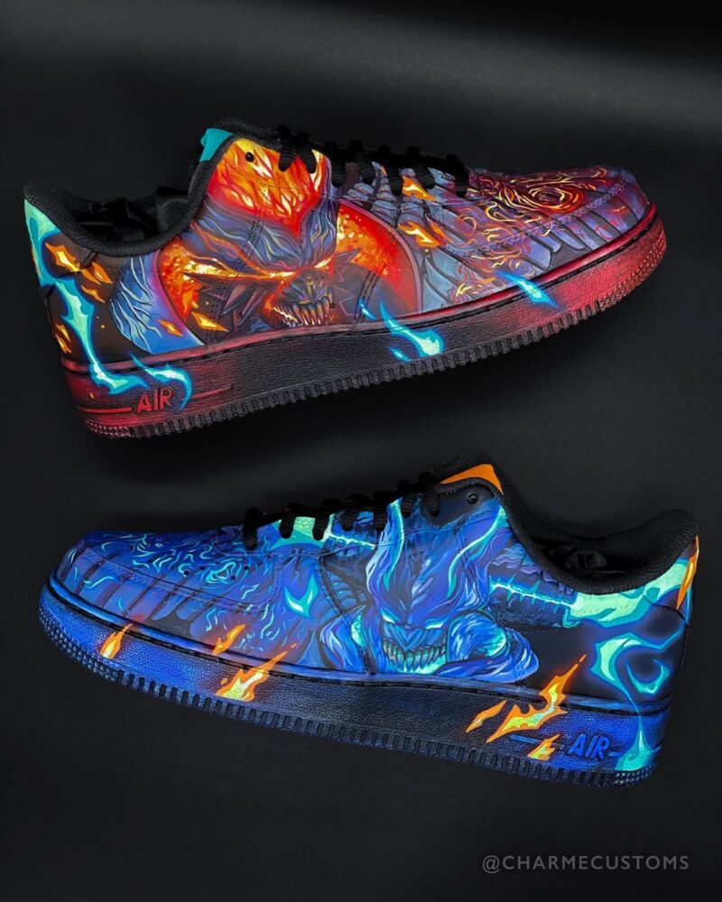 Devil May Cry - Dante and Vergil Air Force 1 Custom