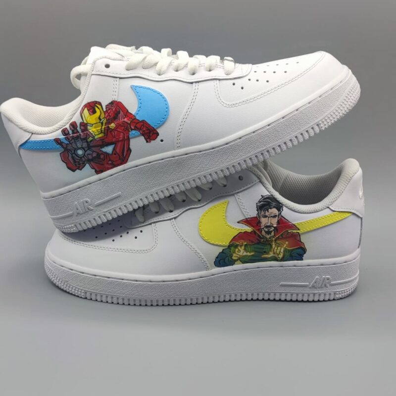 Doctor Strange x Iron Man Air Force 1 Custom