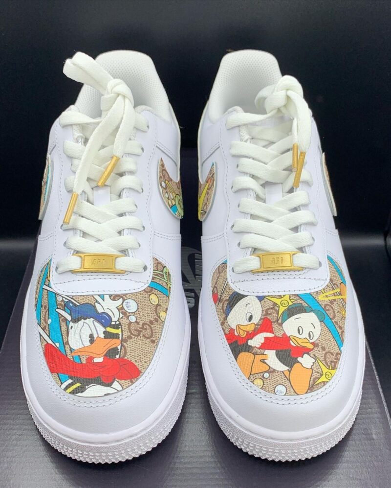 Donald Duck x Gucci Air Force 1 Custom