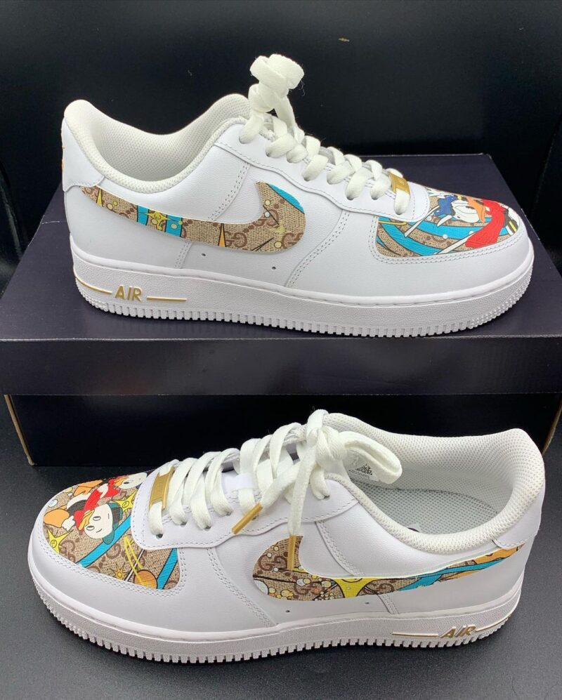 Donald Duck x Gucci Air Force 1 Custom - Image 2