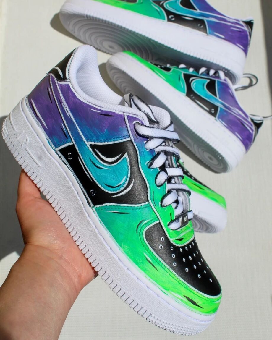 Dope Color Air Force 1 Custom - Daniel Customs