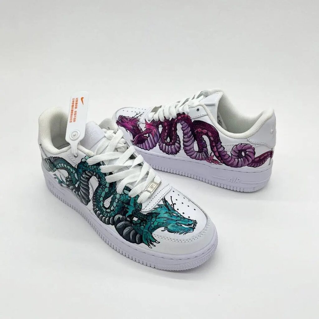 custom dragon air force 1