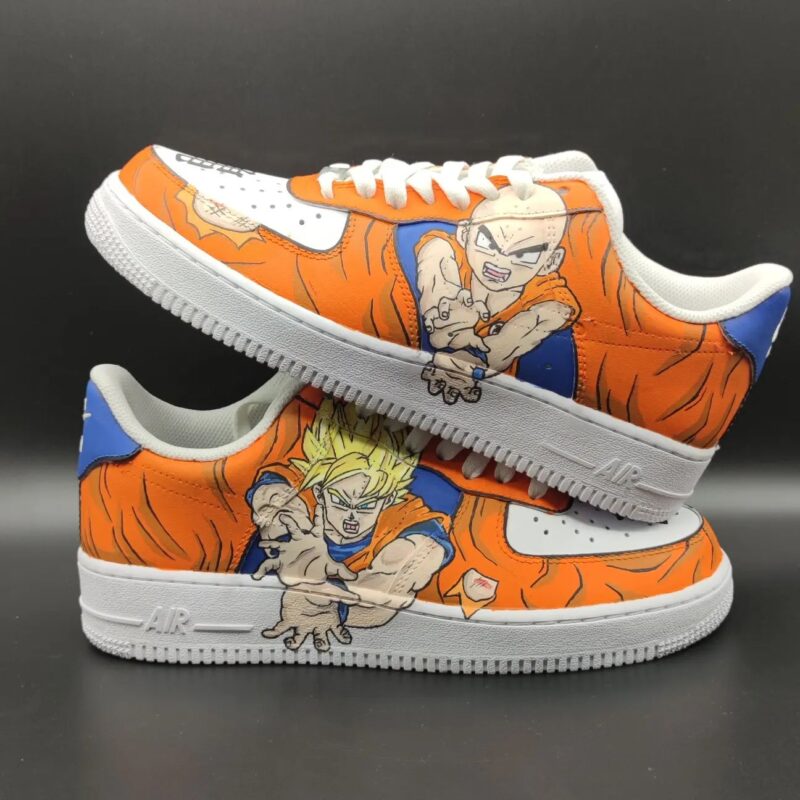 Dragon Ball - Goku x Krillin Air Force 1 Custom