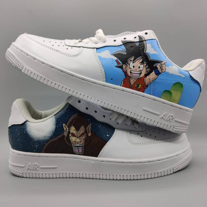 Dragon Ball - Goku x Ozaru Air Force 1 Custom