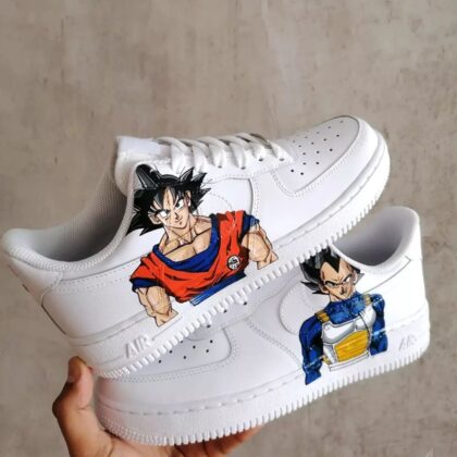 Dragon Ball - Goku x Vegeta Air Force 1 Custom