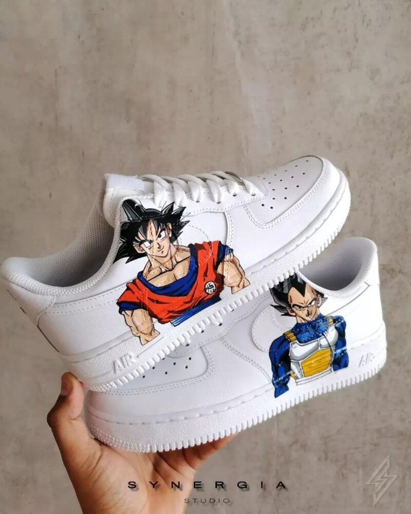 Dragon Ball - Goku x Vegeta Air Force 1 Custom