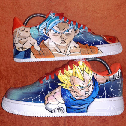 Dragon Ball - Goku x Vegeta Air Force 1 Custom