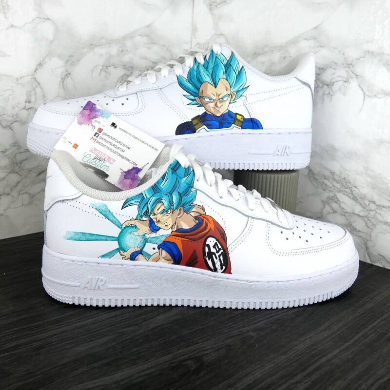 Dragon Ball - Goku x Vegeta Air Force 1 Custom