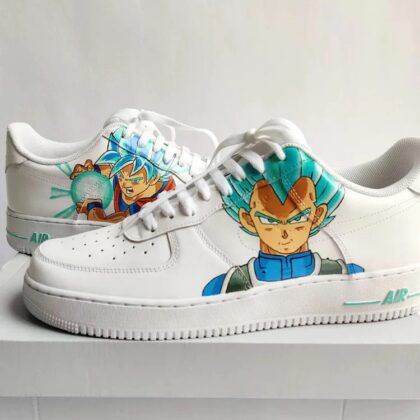 Dragon Ball - goku x vegeta Air Force 1 Custom