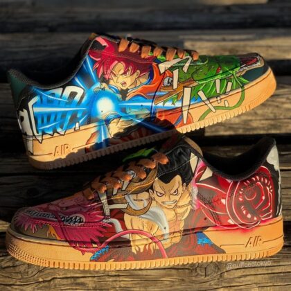 Dragon Ball x One Piece Air Force 1 Custom