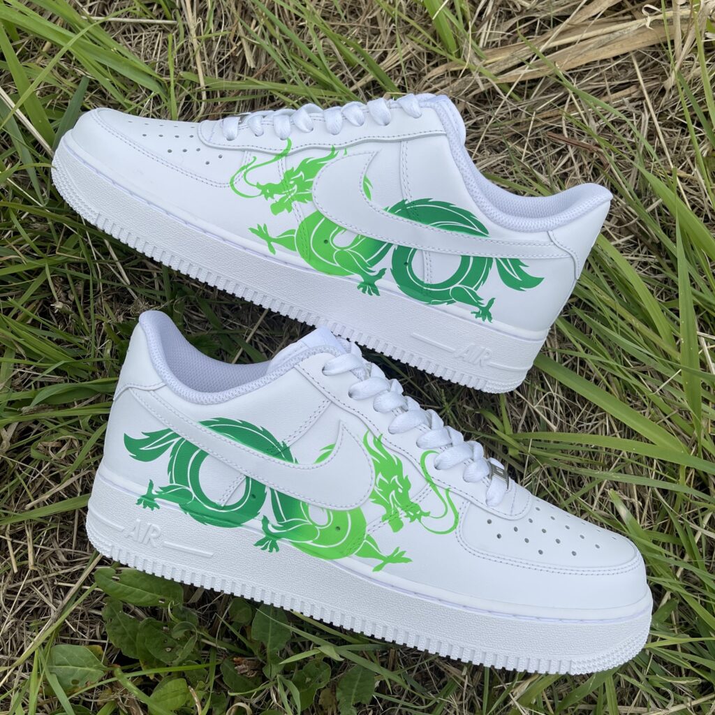 custom air force 1 dragon