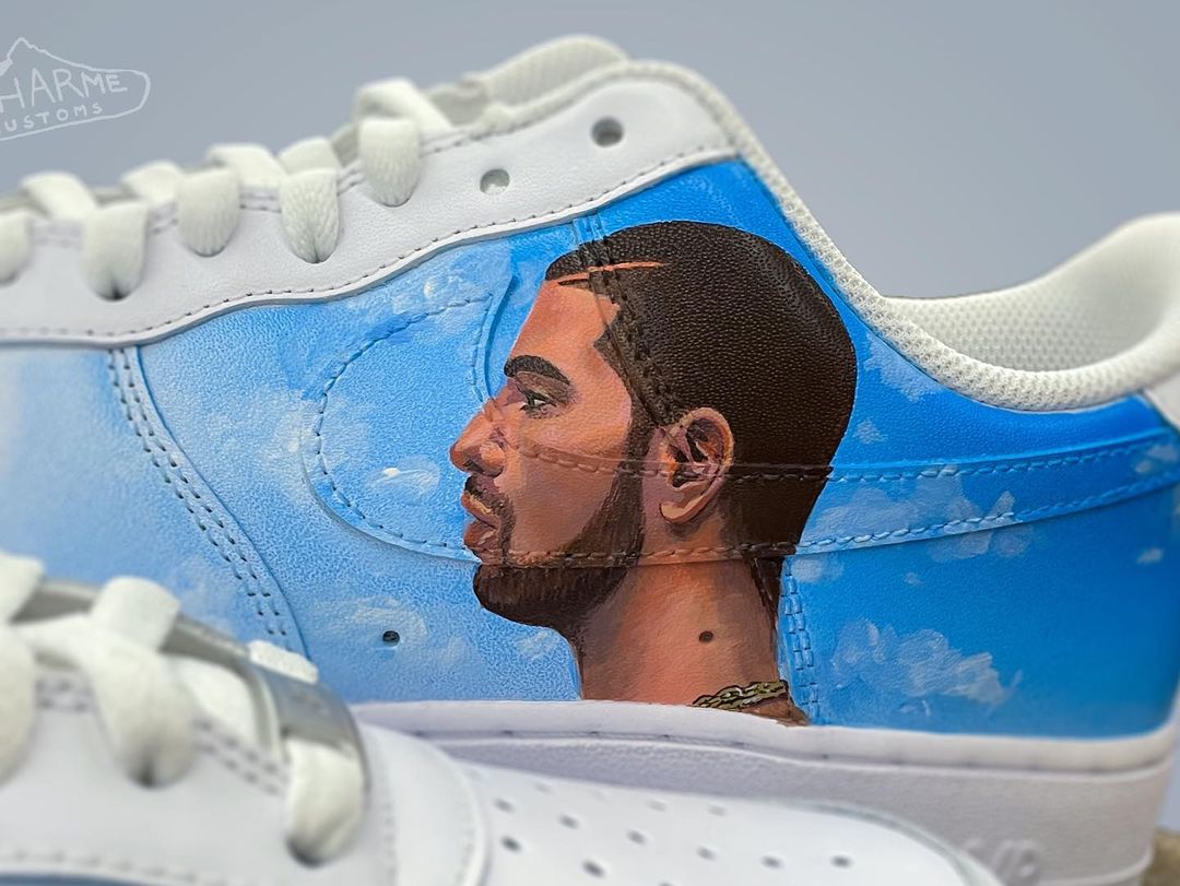 Drake Air Force 1 Custom  Air force 1 custom, Air force, Air force 1