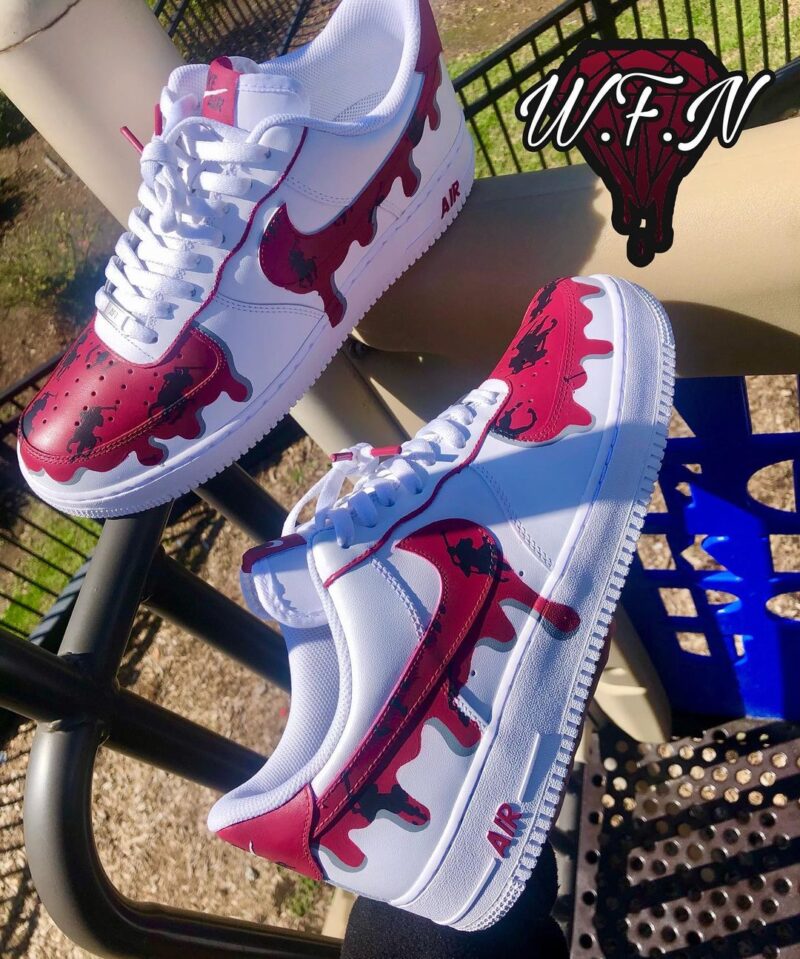 Drip Air Force 1 Custom - Daniel Customs