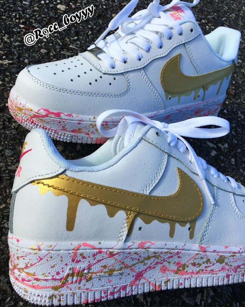 custom air force 1 drip cheap