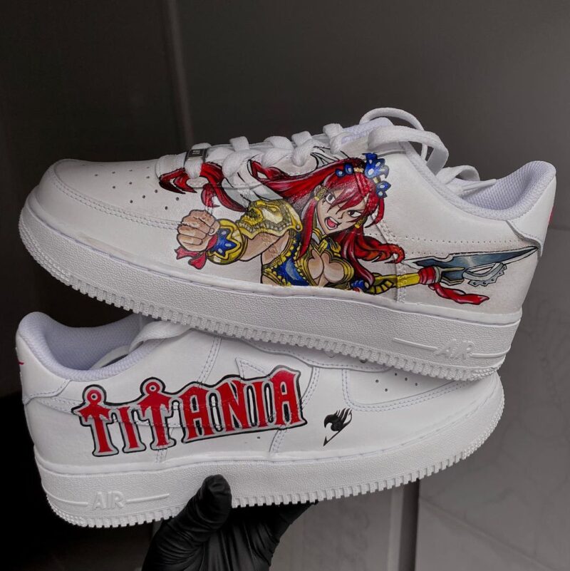 Erza Scarlet Air Force 1 Custom