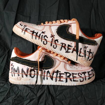 Fake Reality Air Force 1 Custom