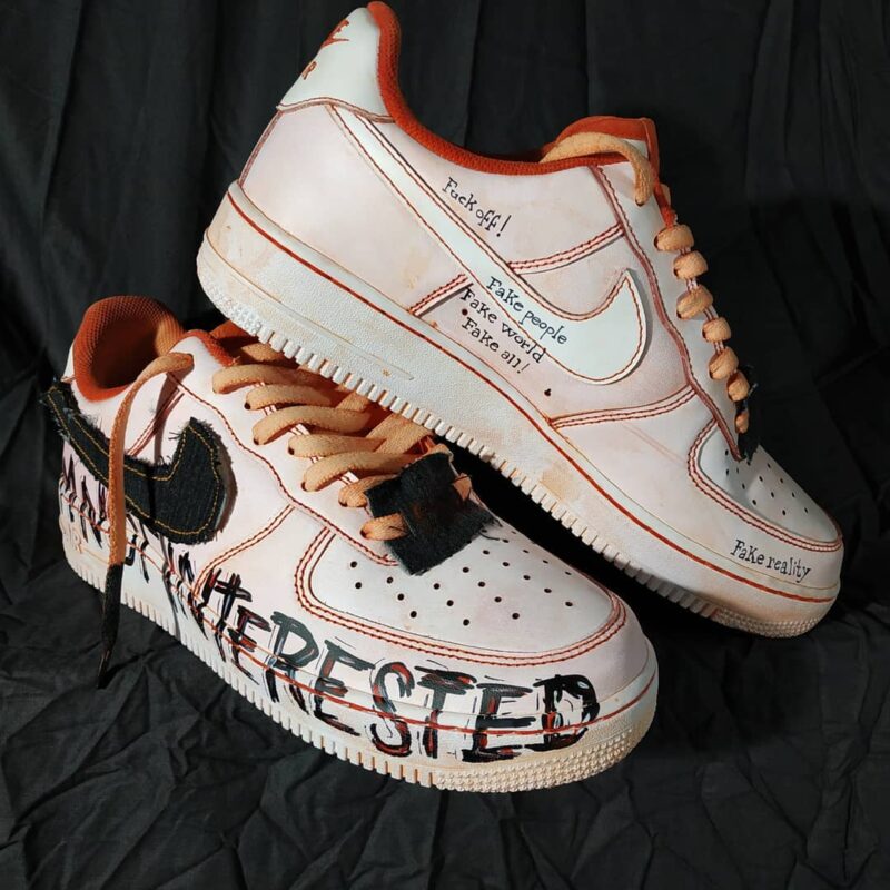 Fake Reality Air Force 1 Custom - Image 2