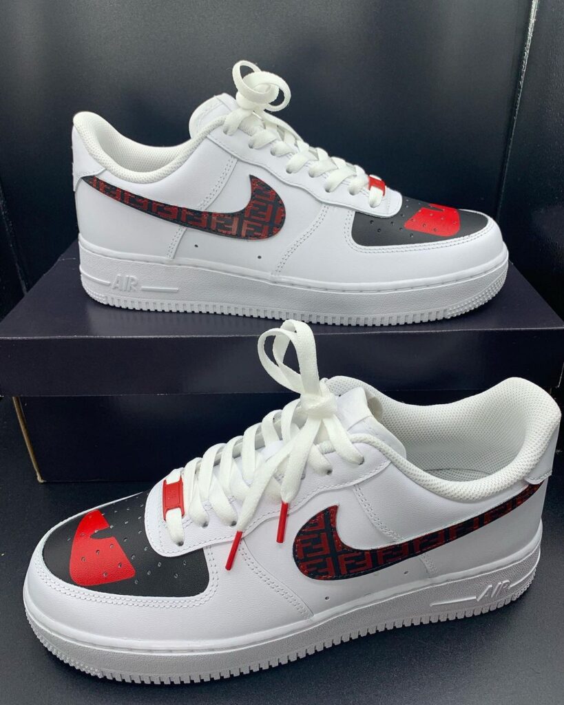 fendi nike air force 1