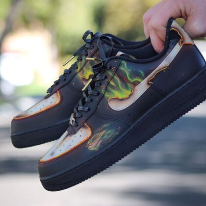 Fire Starter Air Force 1 Custom