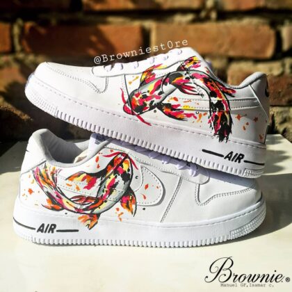 Fish Koi Air Force 1 Custom