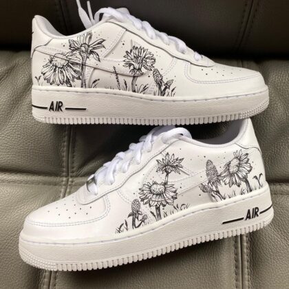 Flowers Air Force 1 Custom