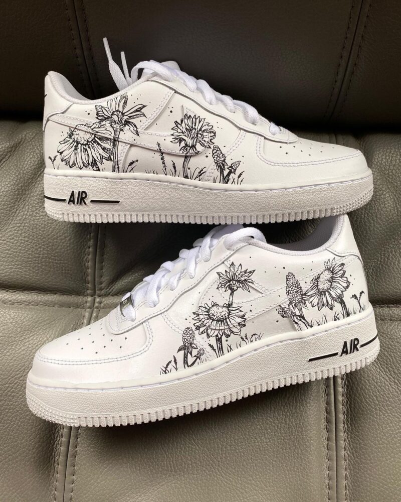 Flowers Air Force 1 Custom