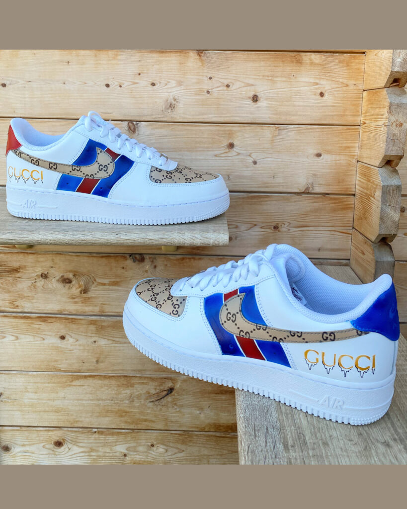 custom gucci air force 1