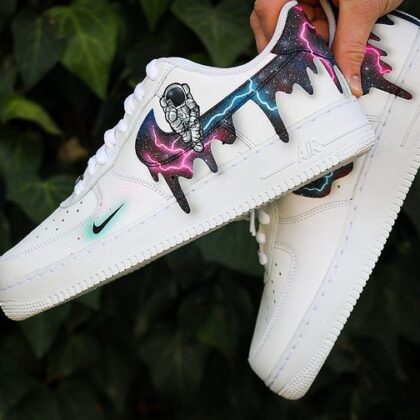 Galaxy Drip Air Force 1 Custom