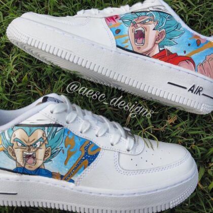 Goku x Vegetta Air Force 1 Custom