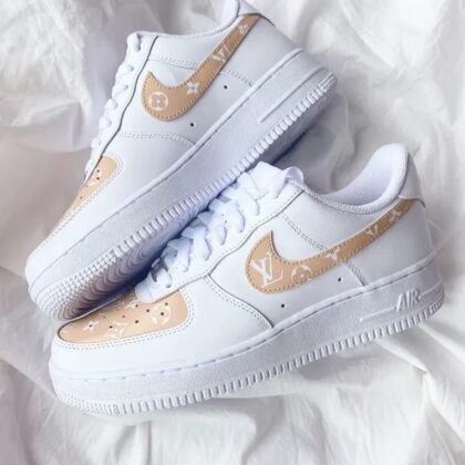 Gold Luxury Air Force 1 Custom