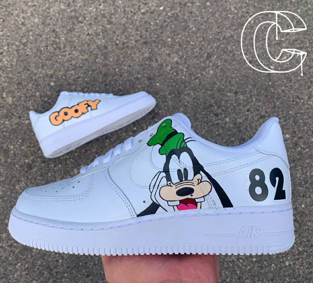 Goofy Air Force 1 Custom - Daniel Customs