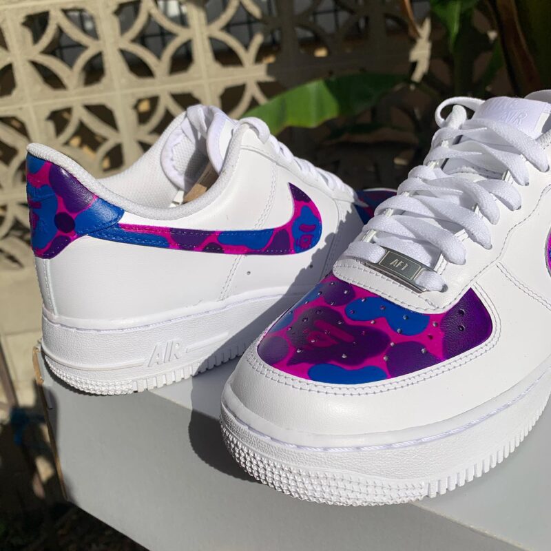 Grape Ape Air Force 1 Custom