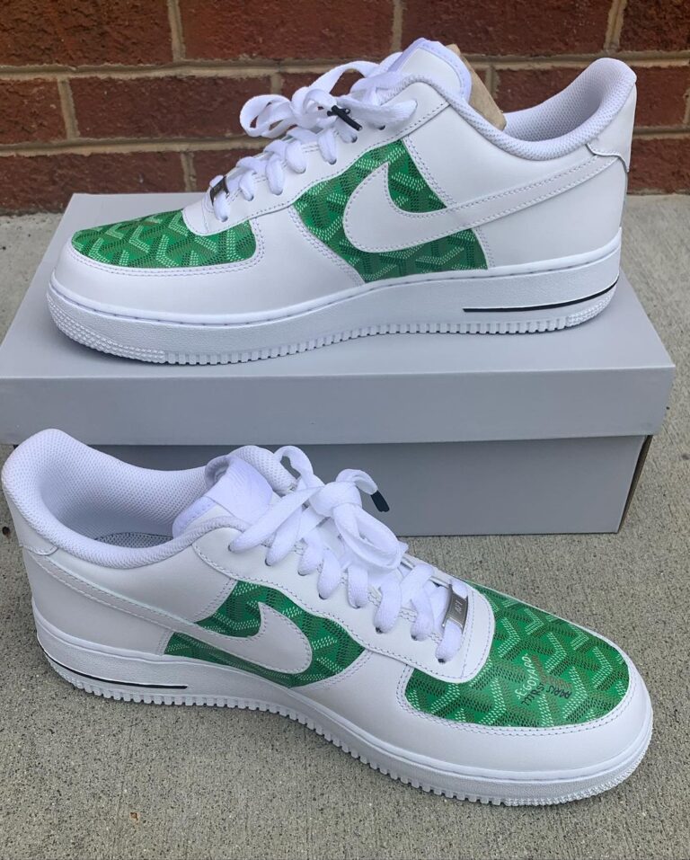 custom goyard air force 1