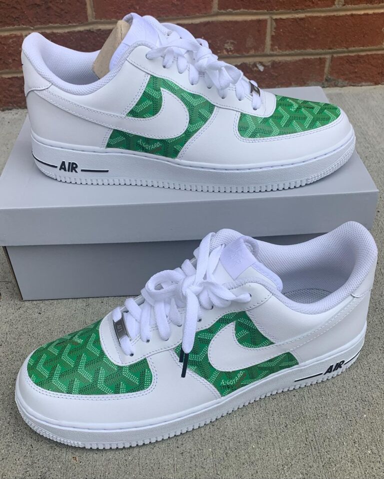custom goyard air force 1