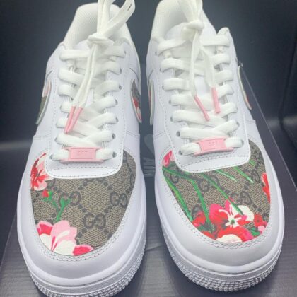 Gucci Floral Air Force 1 Custom