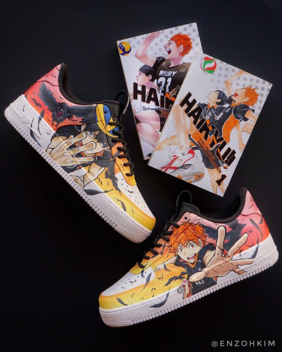 haikyuu nike air force 1