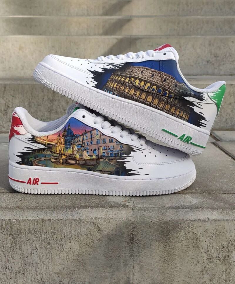 Holiday Postcard - Rome Air Force 1 Custom - Daniel Customs