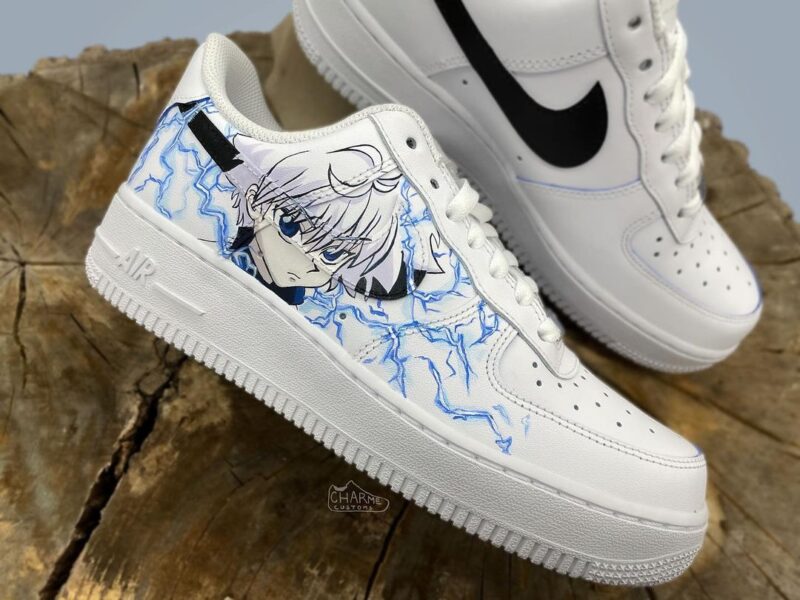 Hunter X Hunter - Killua Air Force 1 Custom