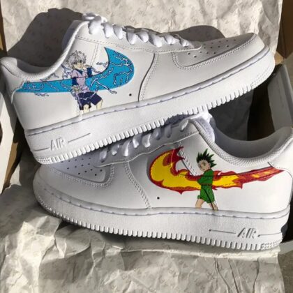 Hunter x Hunter Gon - Killua Air Force 1 Custom