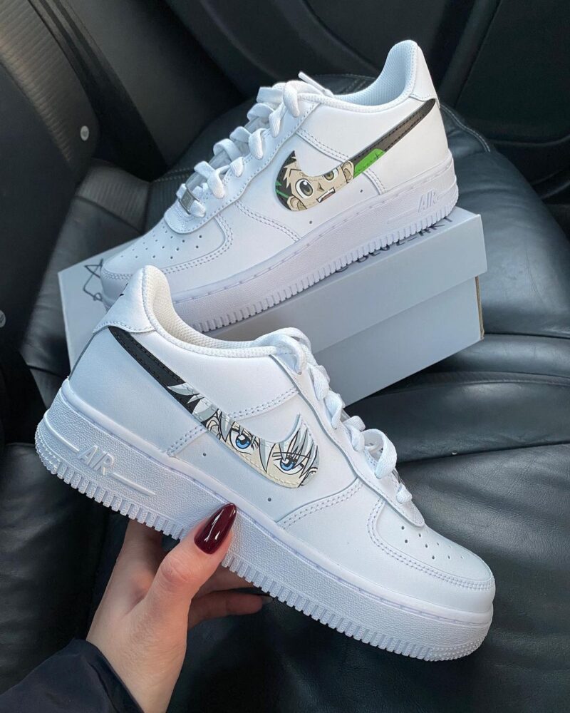 Hunter x Hunter - Gon x Killua Air Force 1 Custom