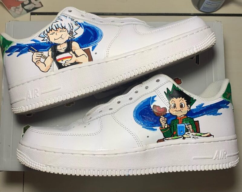 Hunter × Hunter - Gon x Killua Air Force 1 Custom