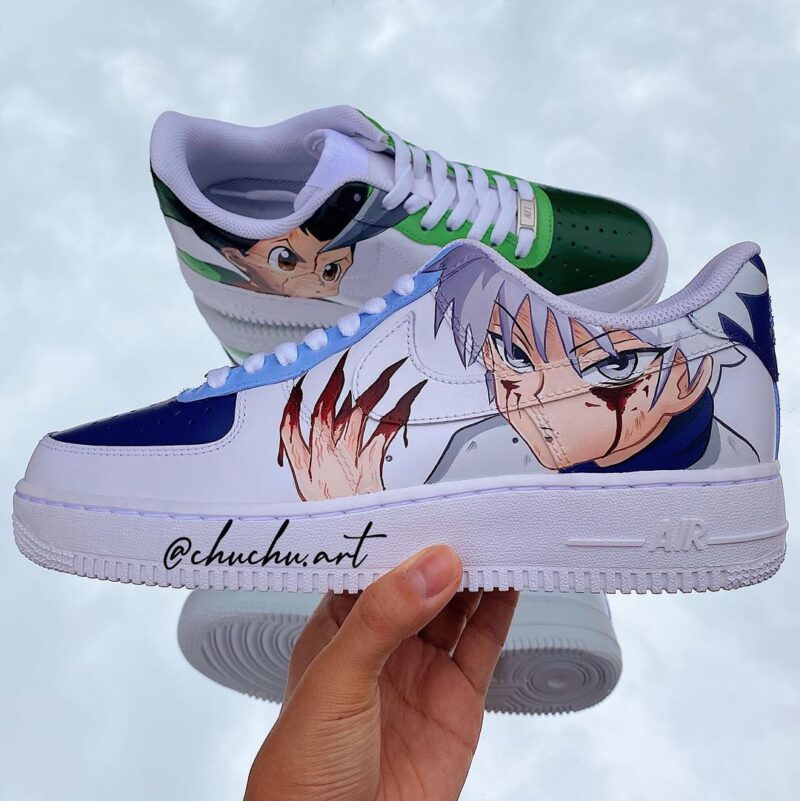 Hunter × Hunter - Gon x Killua Air Force 1 Custom