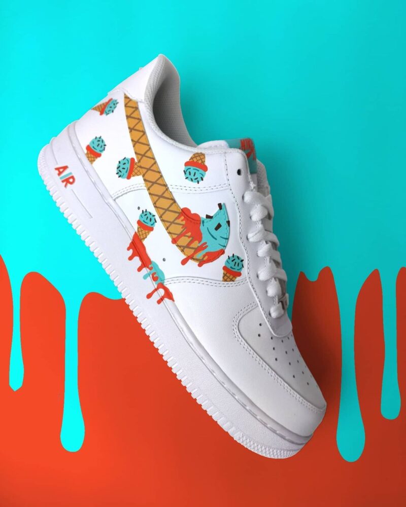 Ice Cream Air Force 1 Custom