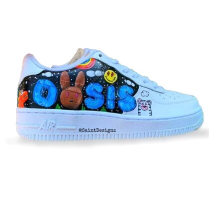 J-Balvin and Bad Bunny Air Force 1 Custom