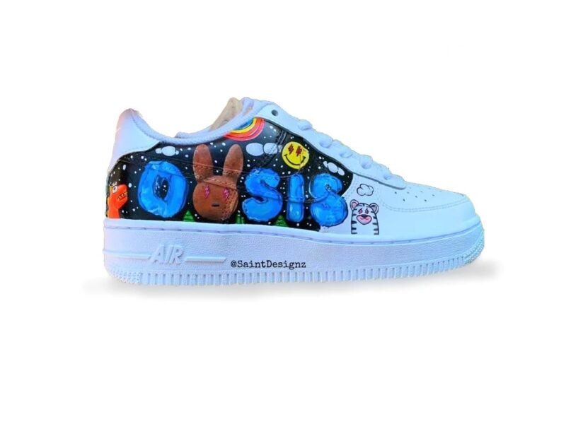 J-Balvin and Bad Bunny Air Force 1 Custom