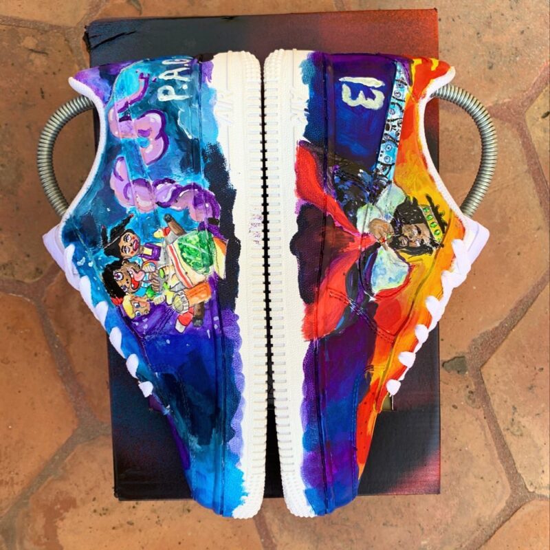 J Cole Air Force 1 Custom