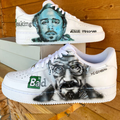 Jesse Pinkman x Heisenberg Air Force 1 Custom