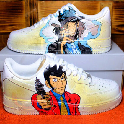 Jigen x Lupin Air Force 1 Custom