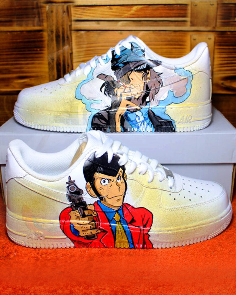 Jigen x Lupin Air Force 1 Custom